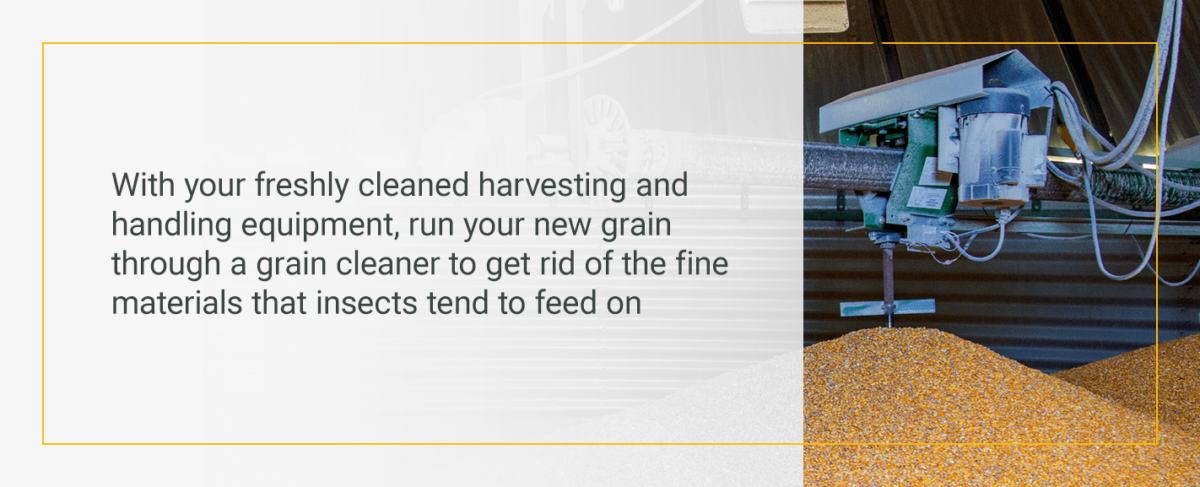 how to inspect grain bin