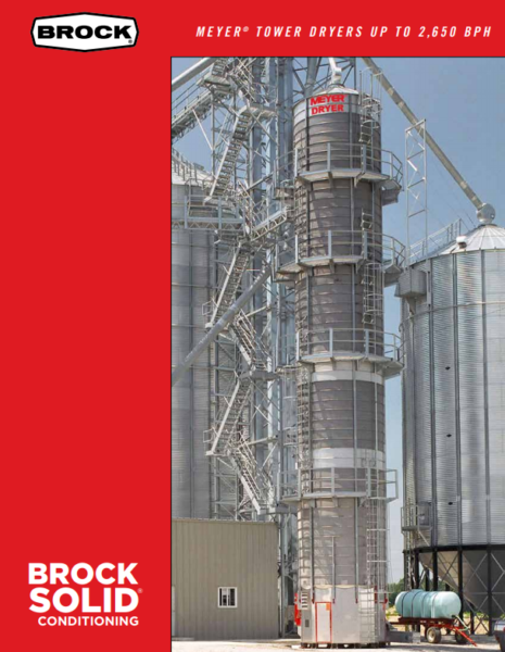 Brock MEYER Tower Grain Dryer