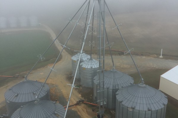 GSI Grain System Aerial View
