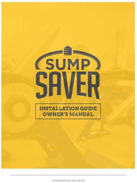 Sump Saver Installation Guide